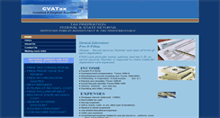 Desktop Screenshot of cvatax.com